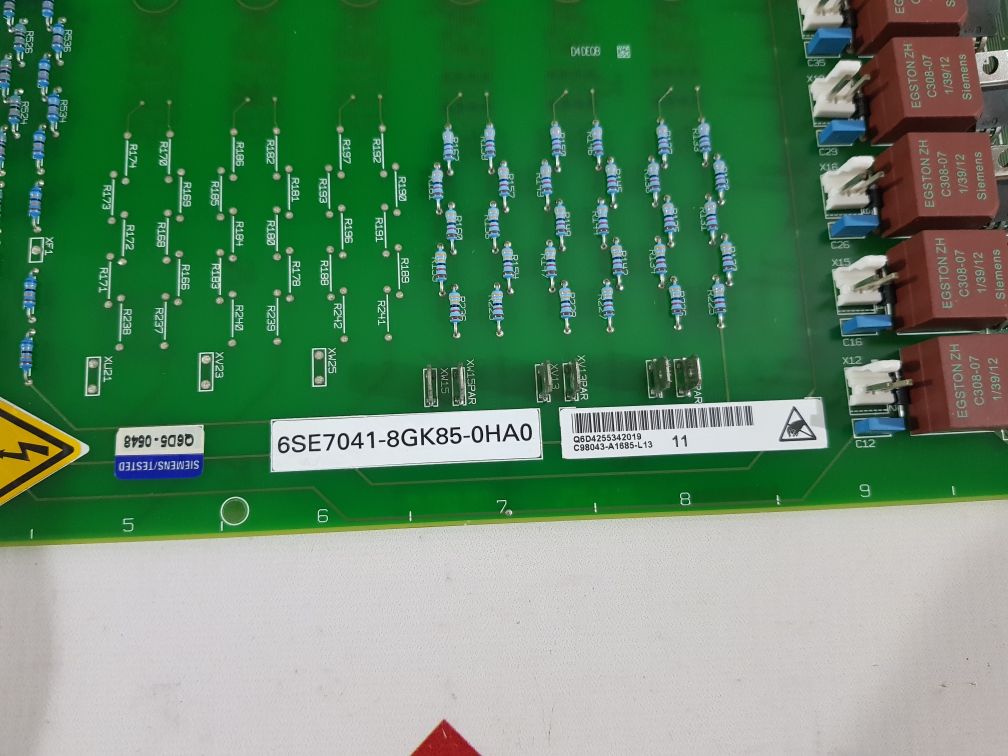 SIEMENS 6SE7041-8GK85-0HA0 INVERTER BOARD