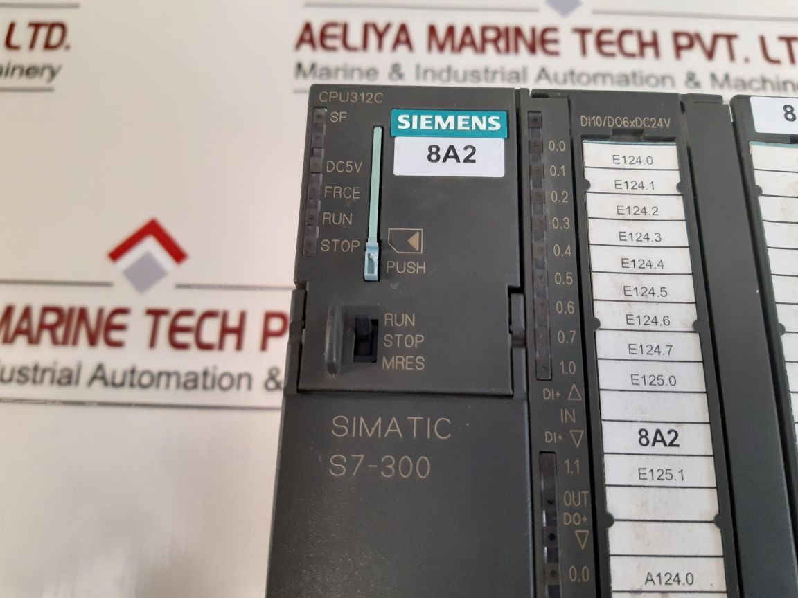 SIEMENS SIMATIC S7-300 CPU312C CPU MODULE - Aeliya Marine