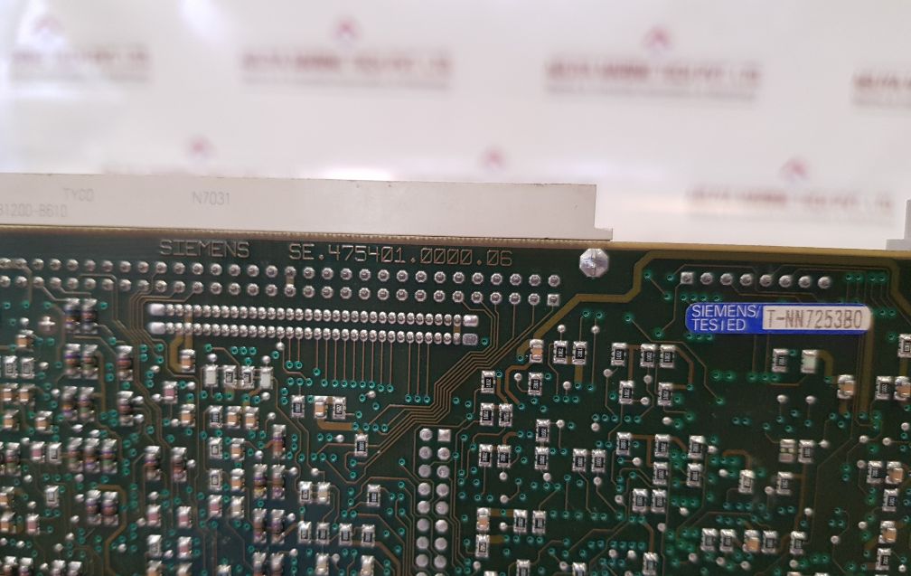 SIEMENS SE.475401.0000.06 CONTROL BOARD