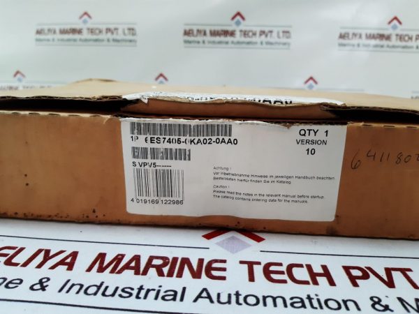 SIEMENS SIMATIC S7-400 6ES7 405-0KA02-0AA0 POWER SUPPLY