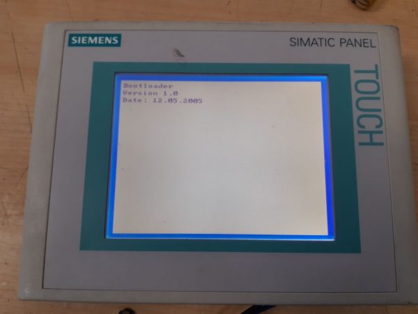 SIEMENS SIMATIC PANEL TP177B DP-6 MSTN TOUCH PANEL