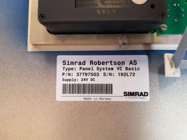 SIMRAD 25005331 PANEL SYSTEM VC BASIC 15/8-00