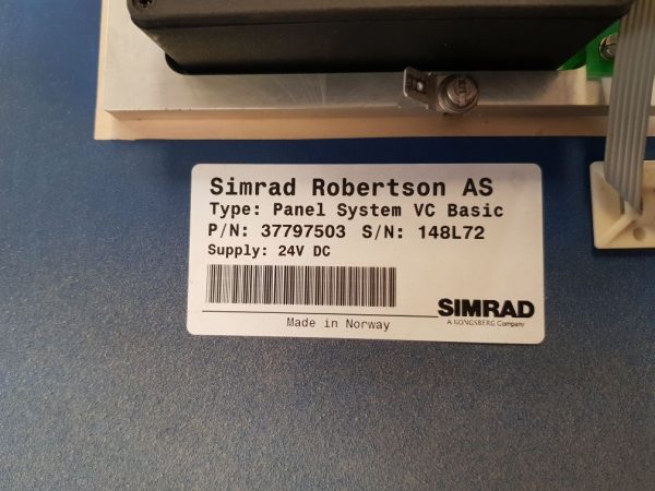 SIMRAD 37960259 B PANEL SYSTEM VC BASIC 96.11.15