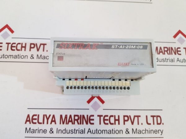 SIXNET SIXTRAK ST-AI-20M-08 INPUT MODULE