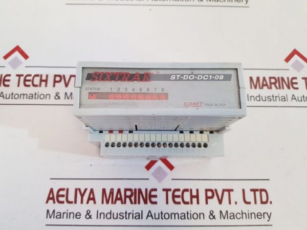 SIXNET SIXTRAK ST-DO-DC1-08 DIGITAL OUTPUT MODULE