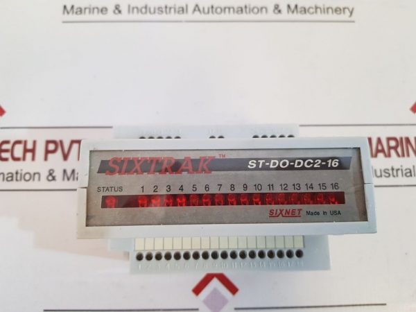 SIXNET SIXTRAK ST-DO-DC2-16 OUTPUT MODULE