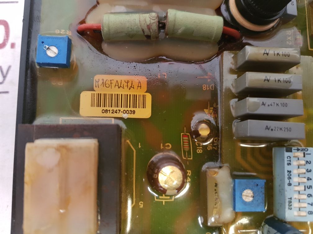 SME ELETTRONICA M16FA474A PCB CARD