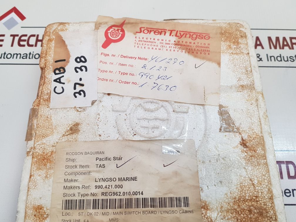 SOREN T. LYNGSO 990421 PCB CARD