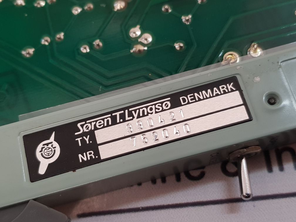 SOREN T. LYNGSO 990421 PCB CARD