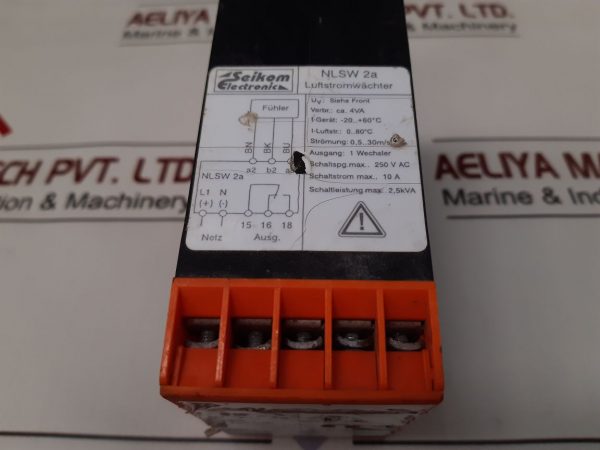 SEIKOM ELECTRONIC NLSW 2A AIR FLOW MONITOR