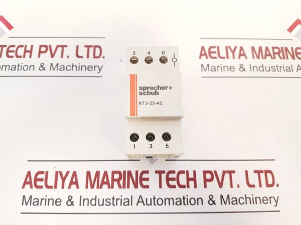 SPRECHER+SCHUH KT3-25-A2 MOTOR CIRCUIT TERMINAL MODULE