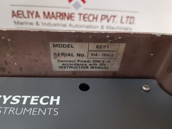 SYSTECH INSTRUMENTS EC91 OXYGEN TRANSMITTER