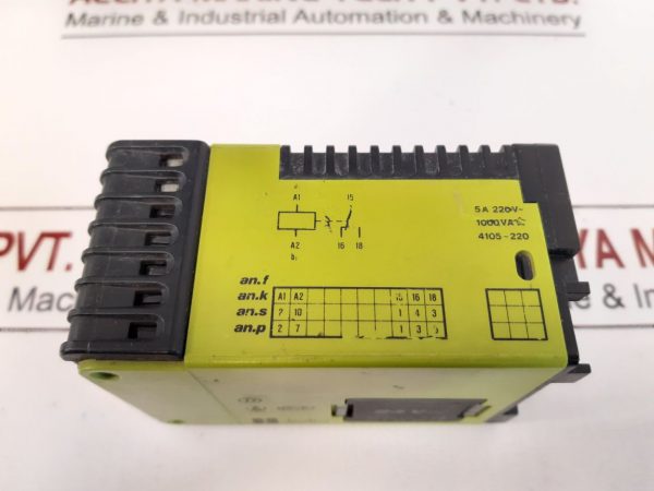 TELE AN.K TIME DELAY RELAY 4105-220
