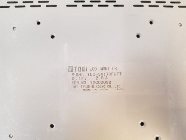 TOEI TSUSHIN KOGYO TLC-SX17RFOTT LCD MONITOR