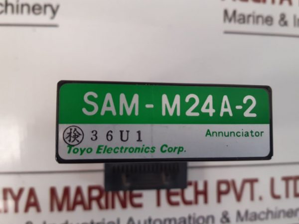 TOYO SAM-M24A-2 ANNUNCIATOR
