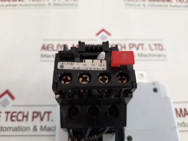 TELEMECANIQUE LR1-F160 THERMAL OVERLOAD RELAY WITH LA7-D0964
