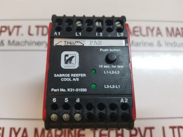 THIIM K31-51550 PHASE SENSOR RELAY