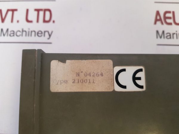 VAF INSTRUMENTS MPA-S PROCESS CONTROLLER 230011