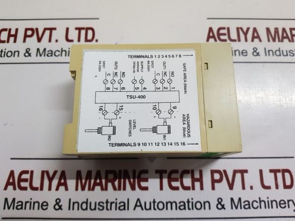 VALCOM TSU400-N-DIN 2 CHANNELS SAFETY BARRIER