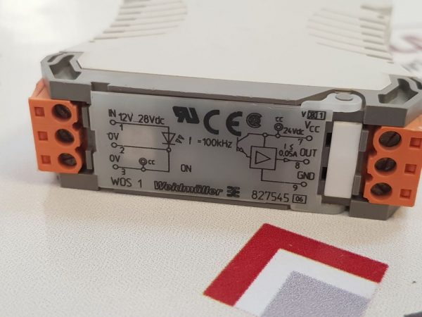 WEIDMULLER WOS 1 SOLID STATE RELAY 827545 06