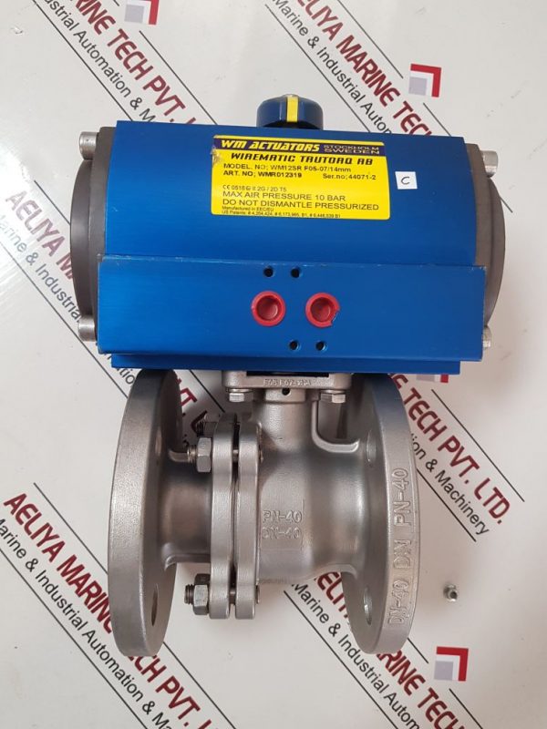 WIREMATIC WMR012319 ACTUATOR COMPLETE /BALL VALVE WM12SR F05-07/14MM