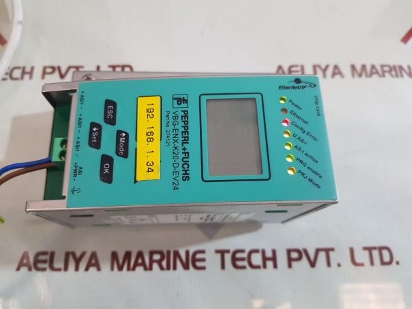 PEPPERL+FUCHS VBG-ENX-K20-D-EV24 ETHERNET + MODBUS TCP