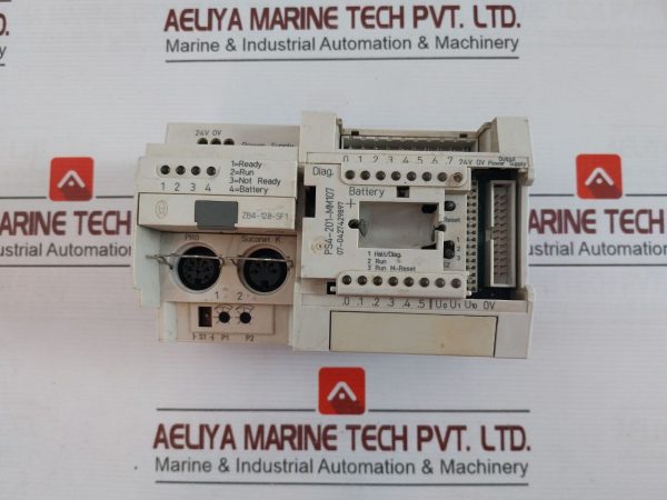 KLÖCKNER MOELLER PS4-201-MM1 COMPACT PROGRAMMABLE LOGIC CONTROLLER