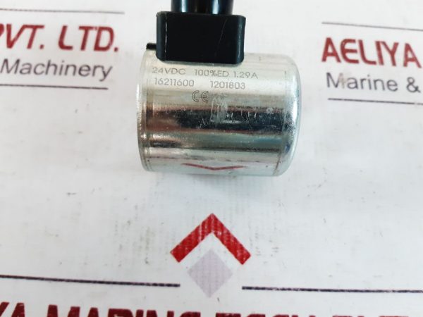 SOLENOID VALVE COIL 16211600 24VDC 100%ED