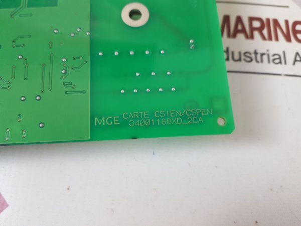 MGE UPS SYSTEMS CSIEN 3400118900 PCB CARD