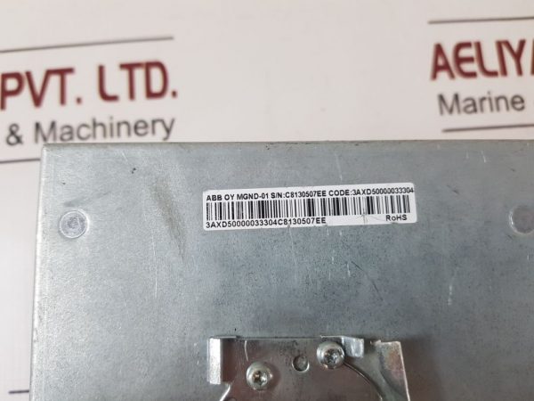 ABB MGND-01 FUNCTIONAL GROUNDING UNIT