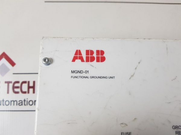 ABB MGND-01 FUNCTIONAL GROUNDING UNIT