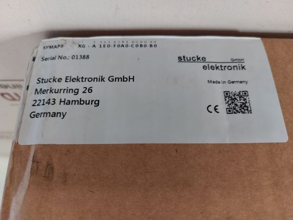 ABB STUCKE ELEKTRONIK SYMAP-XG MULTIFUNCTIONAL CONTROL DIGITAL PROTECTION MONITOR