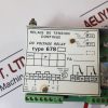 AEES 678 DC VOLTAGE RELAY