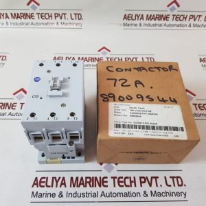 ALLEN-BRADLEY 100-C72*00 3 MAIN POLE CONTACTOR C72 100-C72KD00