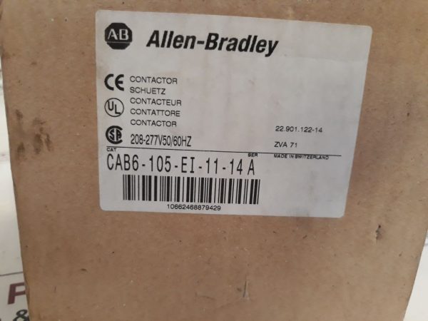 ALLEN-BRADLEY CAB6-105-EI CONTACTOR