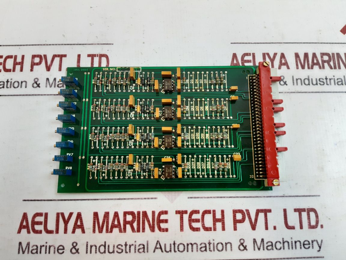 BROWN BROTHER 2195 0104 PCB ASSY OUTPUT INTERFACE