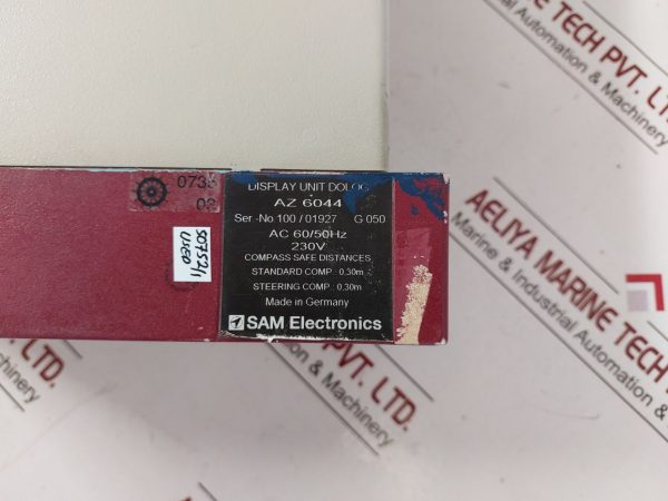 SAM ELECTRONICS DISPLAY UNIT DOLOG