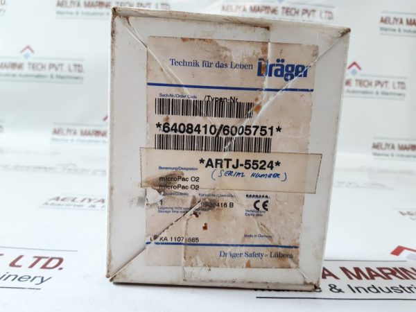 DRAGER MICROPAC 64 08 410 PERSONAL GAS ALARM