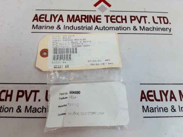 DELTROL CONTROLS 22969-72 RELAY