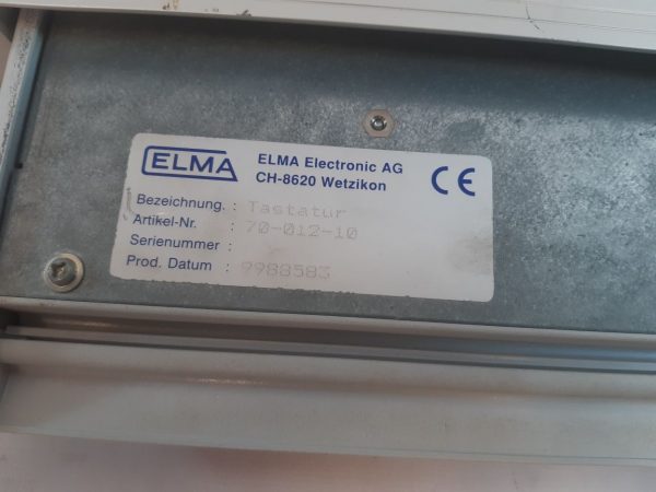 ELMA ELECTRONIC 70-012-10 KEYBOARD