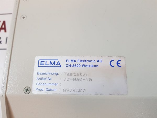 ELMA ELECTRONIC 70-060-10 KEYBOARD