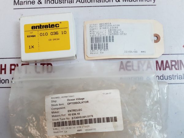 ENTRELEC EB OAC24 OUTPUT INTERFACE 010 036 10