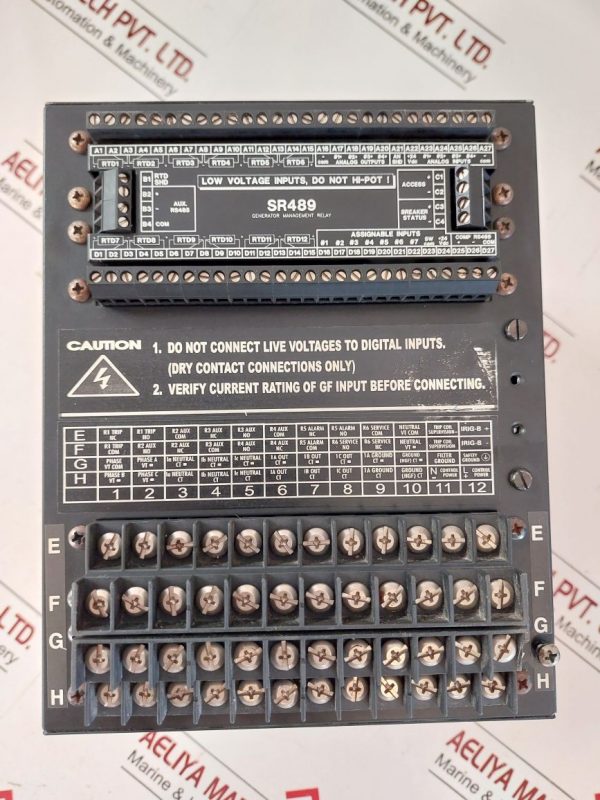 GE 489-P5-HI-A20 GENERATOR MANAGEMENT RELAY