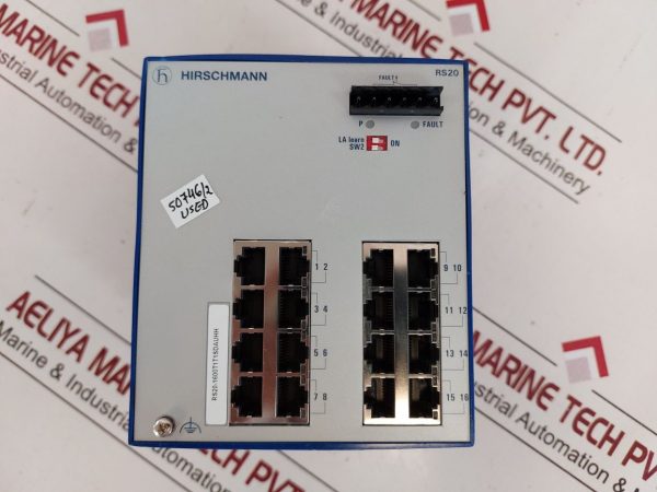 HIRSCHMANN RS20 INDUSTRIAL ETHERNET SWITCH