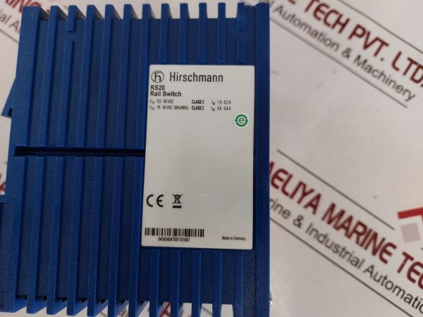 HIRSCHMANN RS20 INDUSTRIAL ETHERNET SWITCH