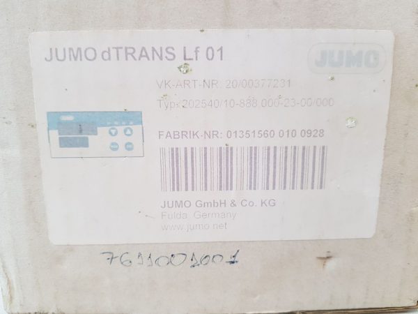 JUMO 202540/10-888,000-23-00/000 TRANSMITTER