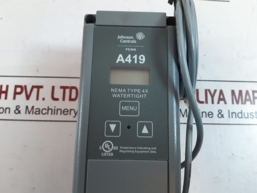 JOHNSON CONTROLS A419 TEMPERATURE CONTROL 4X Aeliya Marine