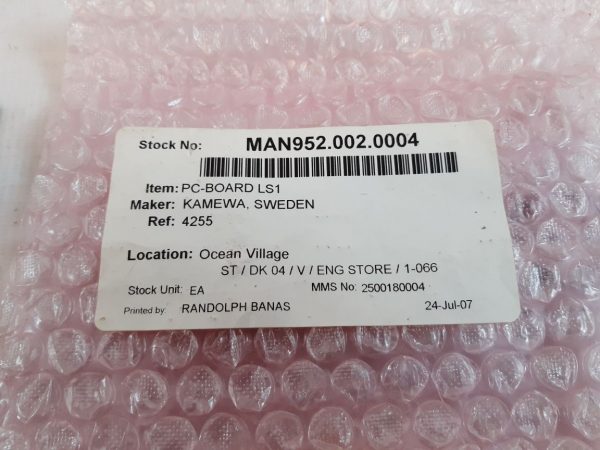 KAMEWA KMW 582780 C PC-BOARD LS1