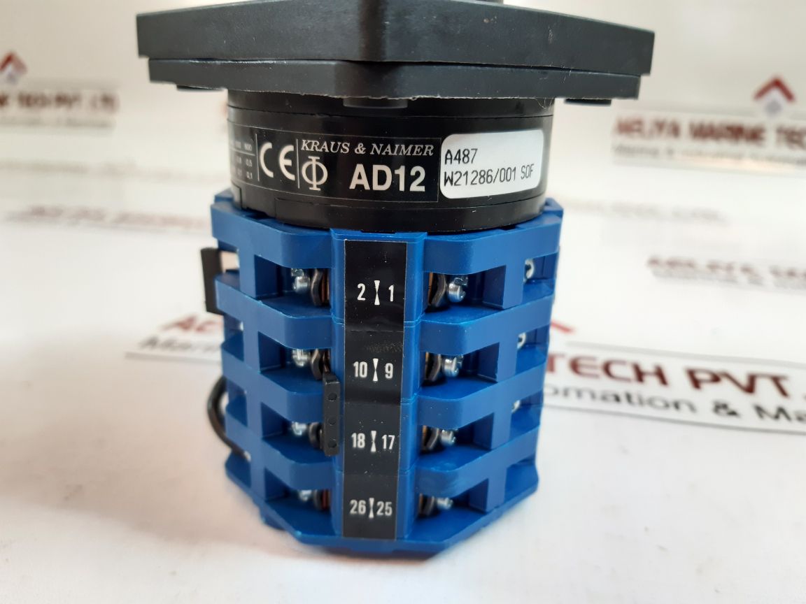 KRAUS & NAIMER AD12 ROTARY CAM SWITCH