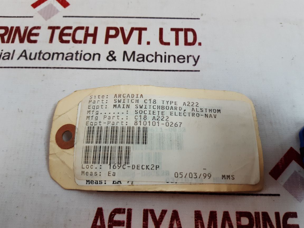 KRAUS & NAIMER C18 A222 ISOLATED SWITCH